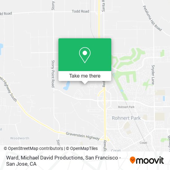 Ward, Michael David Productions map