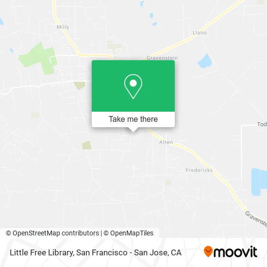 Little Free Library map