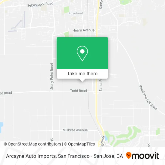 Arcayne Auto Imports map