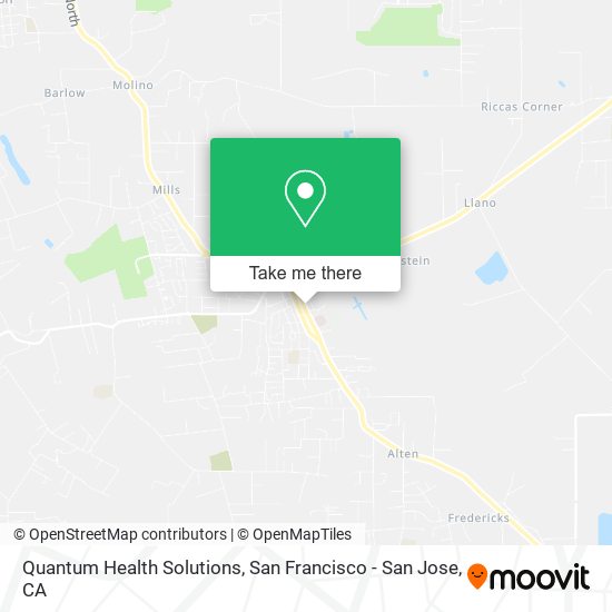 Quantum Health Solutions map