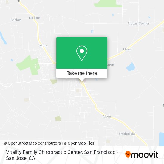 Vitality Family Chiropractic Center map