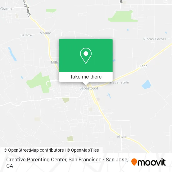 Creative Parenting Center map