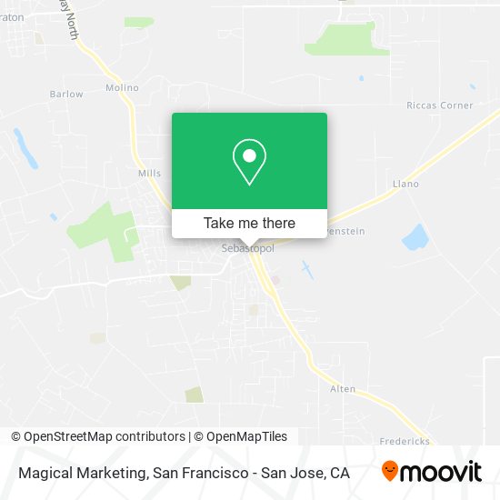 Mapa de Magical Marketing