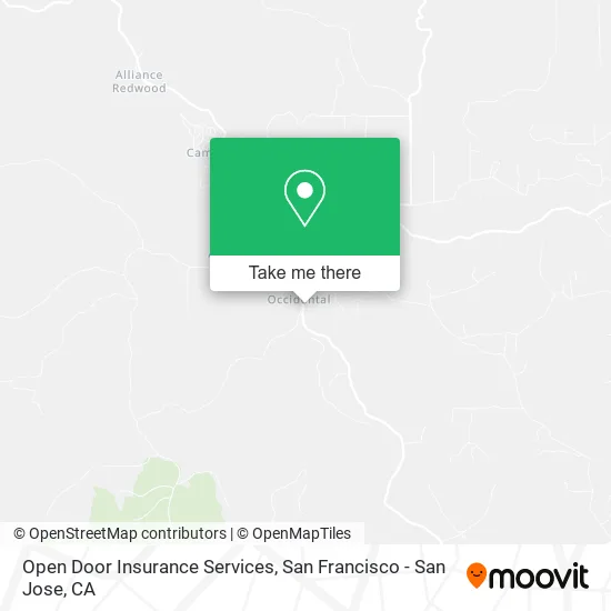 Open Door Insurance Services map