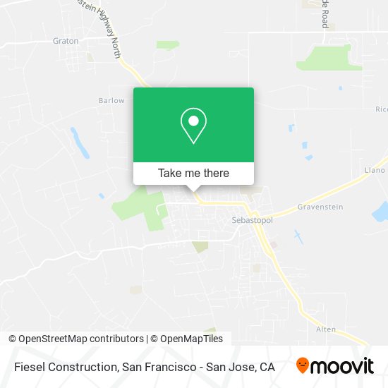 Fiesel Construction map