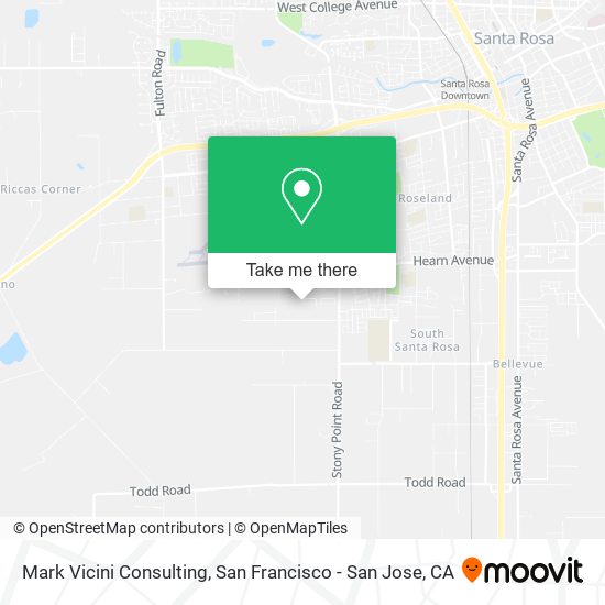 Mark Vicini Consulting map