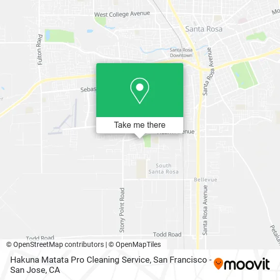 Hakuna Matata Pro Cleaning Service map