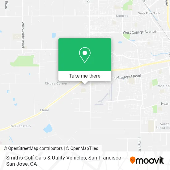 Smith's Golf Cars & Utility Vehicles map