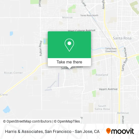 Mapa de Harris & Associates