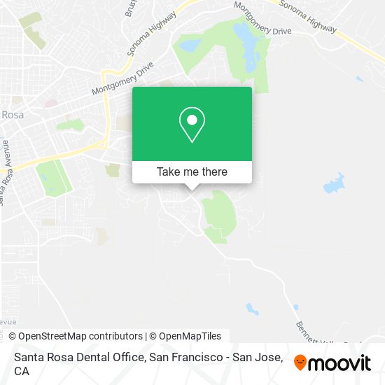 Santa Rosa Dental Office map