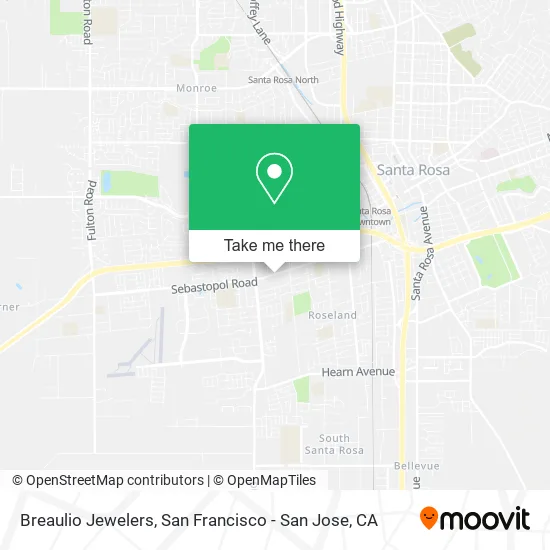 Mapa de Breaulio Jewelers