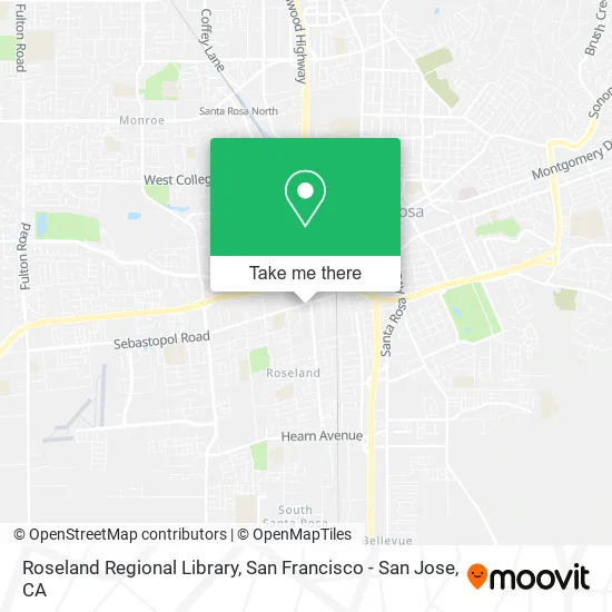 Mapa de Roseland Regional Library
