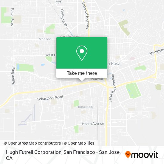 Hugh Futrell Corporation map