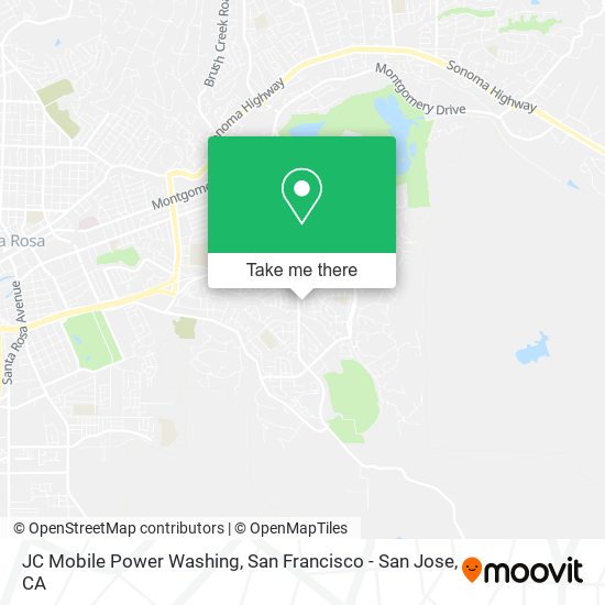 JC Mobile Power Washing map