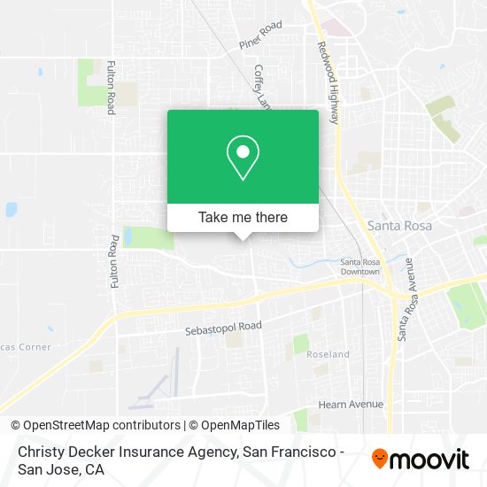 Mapa de Christy Decker Insurance Agency