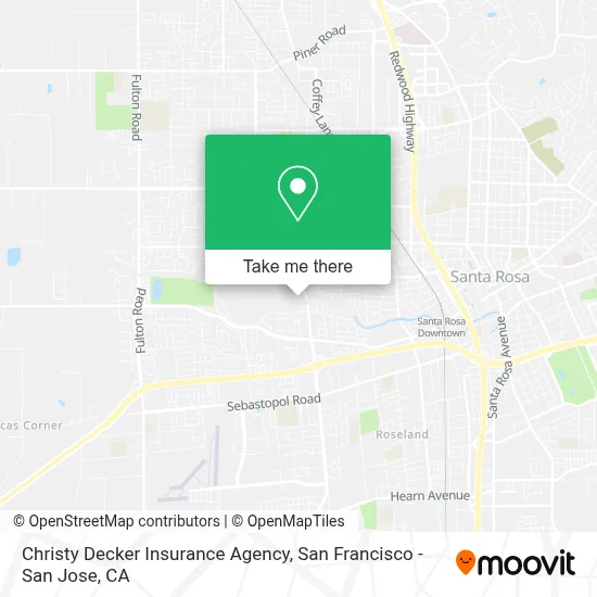 Christy Decker Insurance Agency map