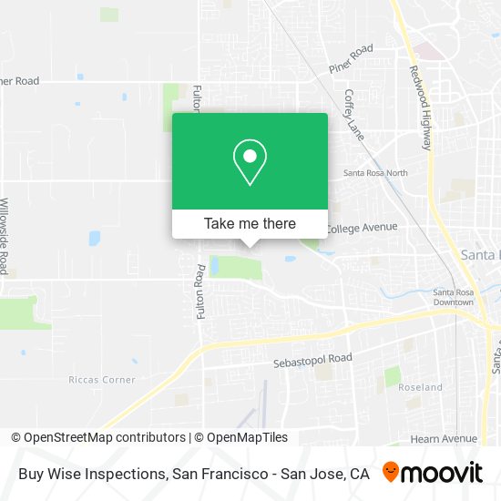 Mapa de Buy Wise Inspections