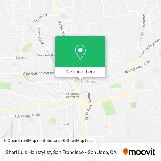 Mapa de Sheri Luis Hairstylist