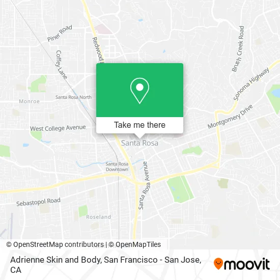 Mapa de Adrienne Skin and Body