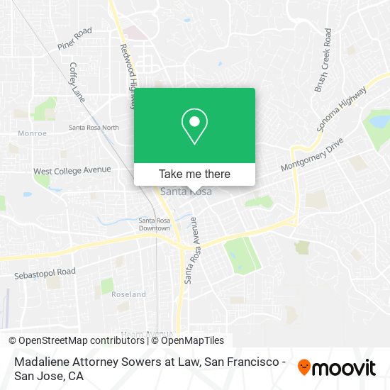 Madaliene Attorney Sowers at Law map