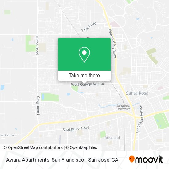 Aviara Apartments map