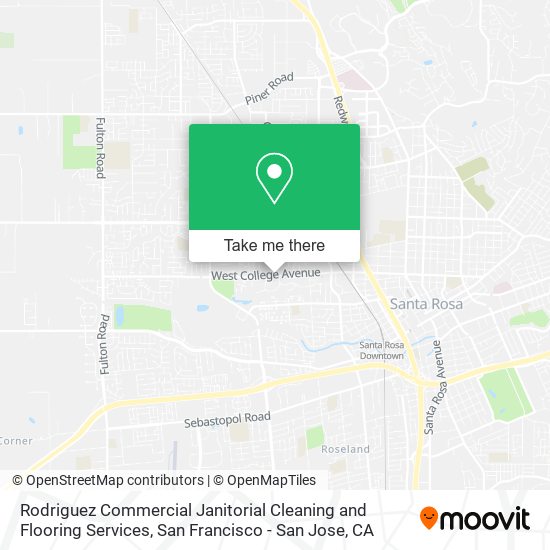 Rodriguez Commercial Janitorial Cleaning and Flooring Services map