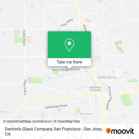 Mapa de Denton's Glass Company