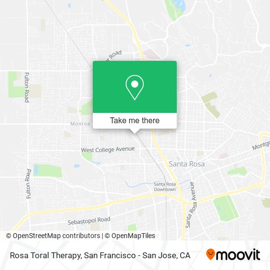 Rosa Toral Therapy map