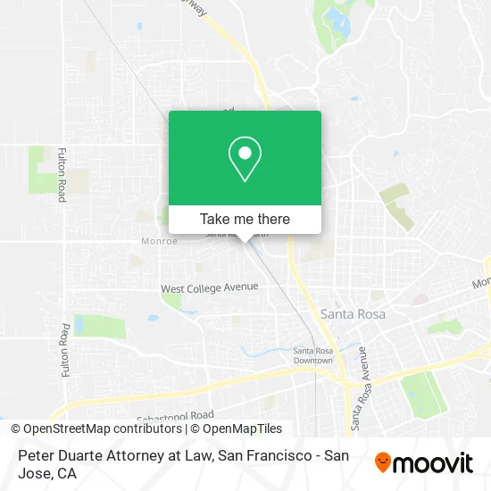 Mapa de Peter Duarte Attorney at Law