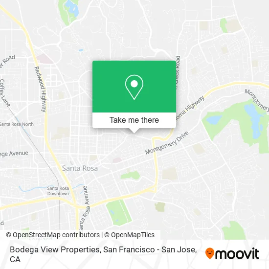 Mapa de Bodega View Properties