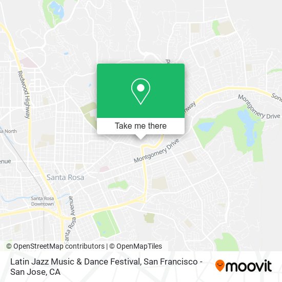 Mapa de Latin Jazz Music & Dance Festival