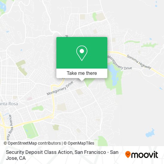 Mapa de Security Deposit Class Action