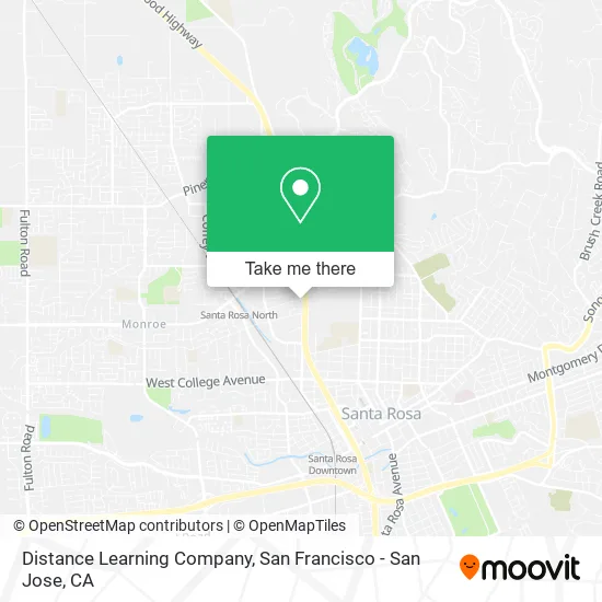 Distance Learning Company map