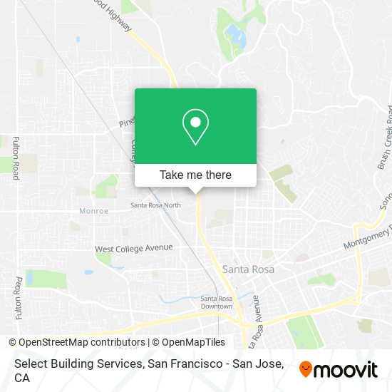 Select Building Services map