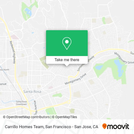 Carrillo Homes Team map