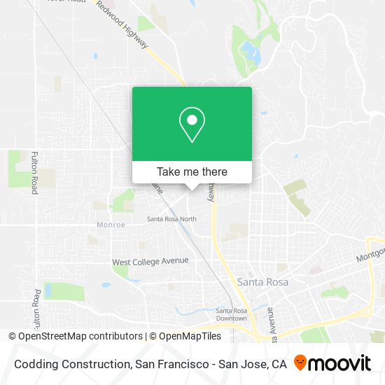 Codding Construction map