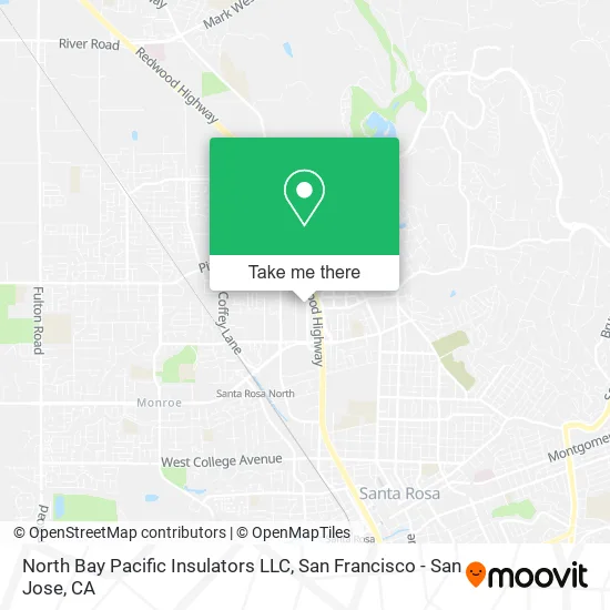 North Bay Pacific Insulators LLC map