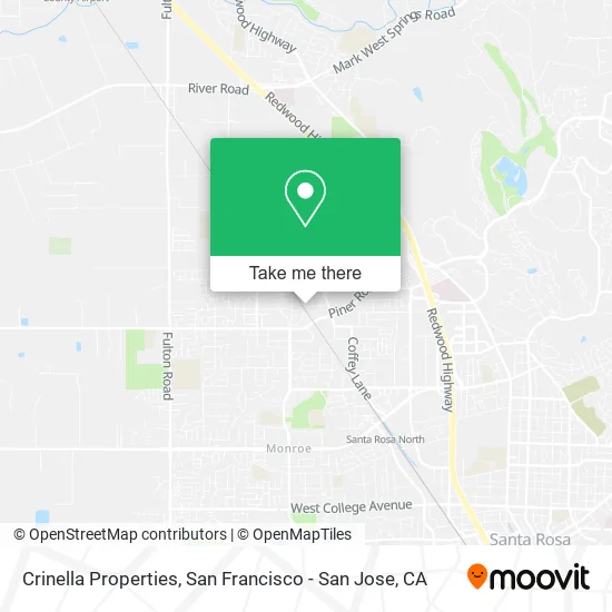 Crinella Properties map