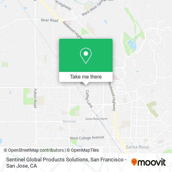 Sentinel Global Products Solutions map