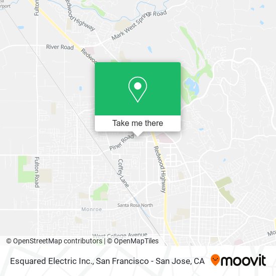 Esquared Electric Inc. map