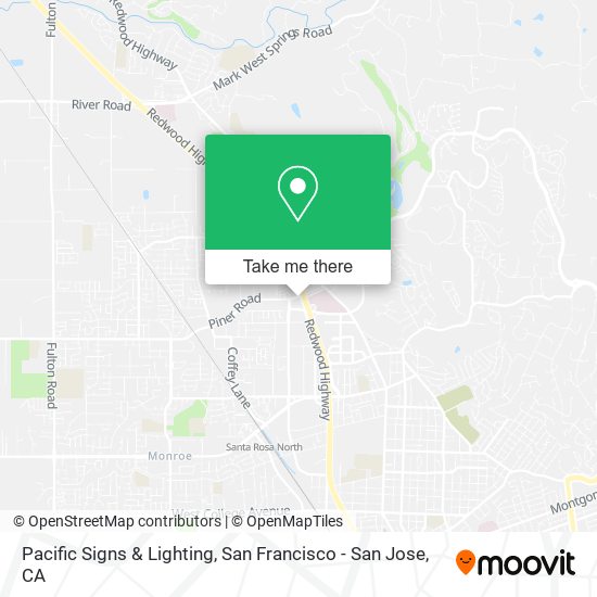 Pacific Signs & Lighting map