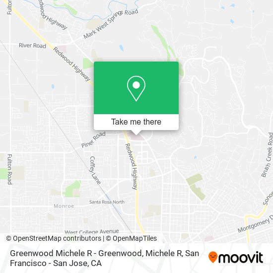 Greenwood Michele R - Greenwood, Michele R map