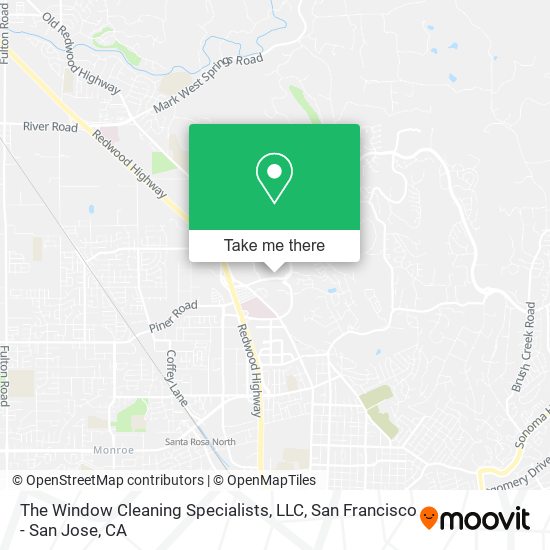 The Window Cleaning Specialists, LLC map