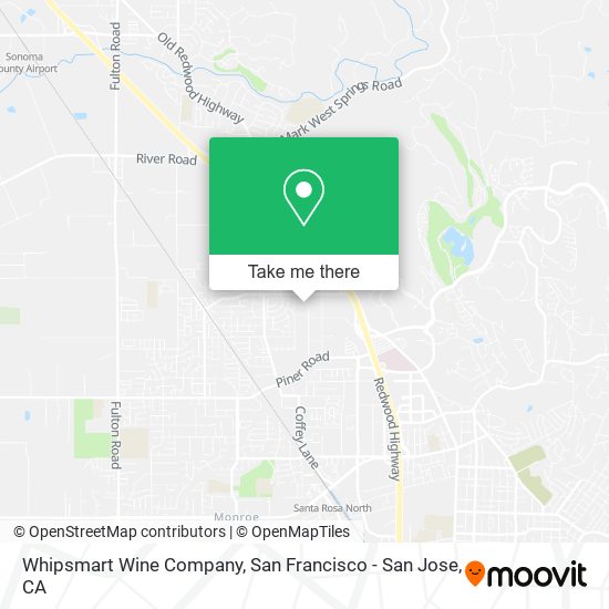 Whipsmart Wine Company map