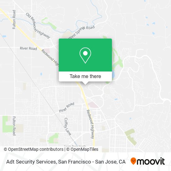 Adt Security Services map