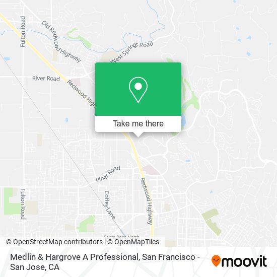 Medlin & Hargrove A Professional map
