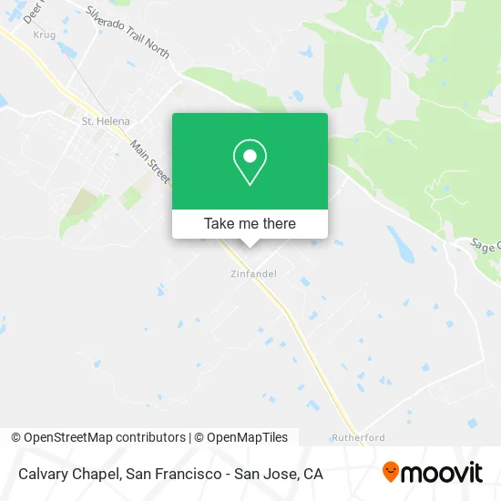 Calvary Chapel map