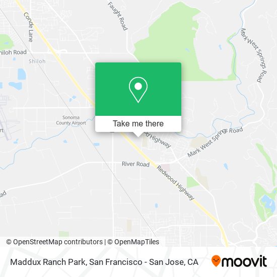 Maddux Ranch Park map