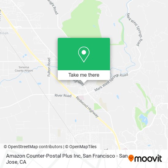 Amazon Counter-Postal Plus Inc map