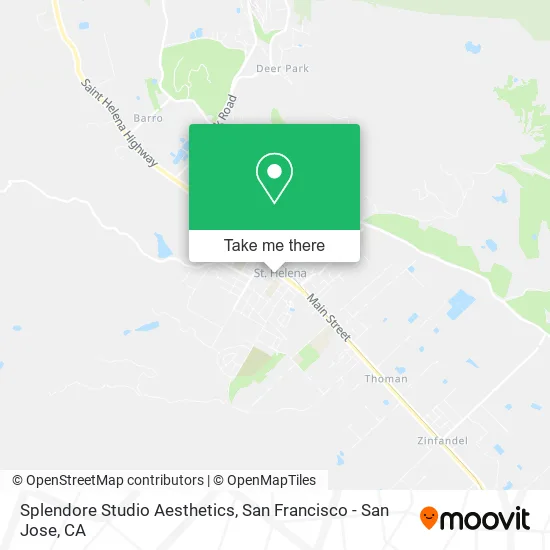 Splendore Studio Aesthetics map